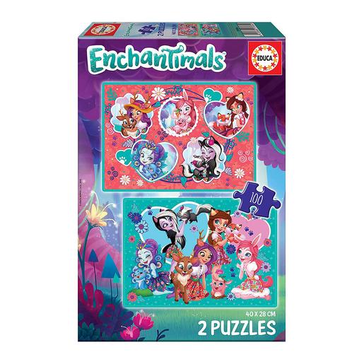 Educa Borrás - Puzzle 2 x 100 Peças (vários modelos)