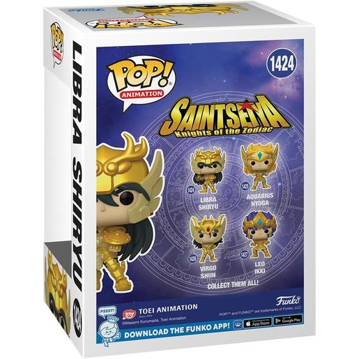 Funko - Figura de vinilo coleccionable Saint Seiya Gold Libra Shiryu ㅤ