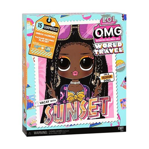 LOL Surprise - OMG World Travel - Muñeca Sunset