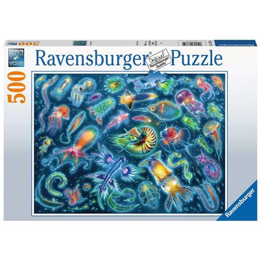 Ravensburger - Puzzle de especies submarinas, 500 piezas para adultos ㅤ