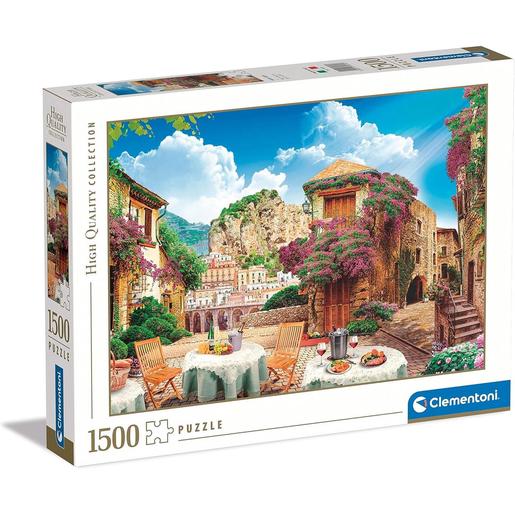 Clementoni - Puzzle de 1500 Peças Paisagem Italiana ㅤ