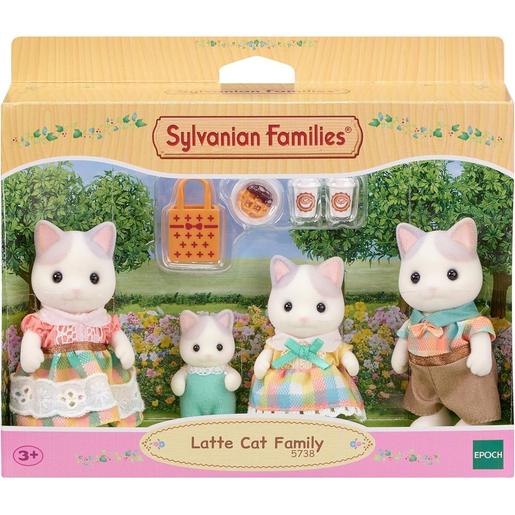 Sylvanian Families - Família Gato Figura ㅤ