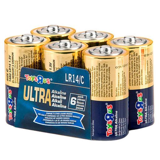 Ultra - Pack 6 Pilhas C Ultra Alcalinas