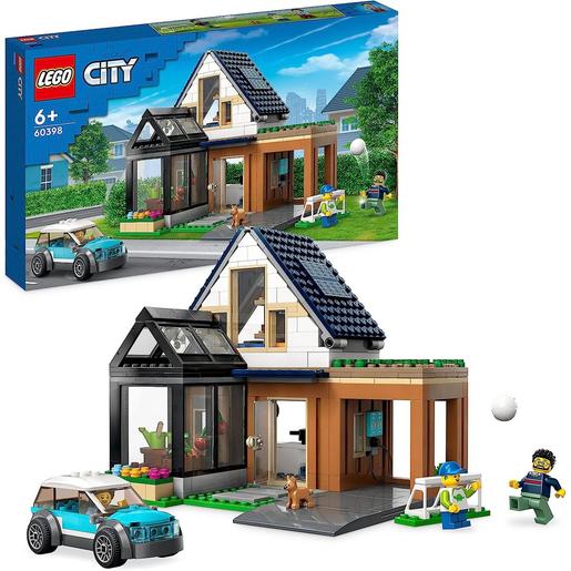 LEGO City - Casa Familiar e Carro Elétrico - 60398