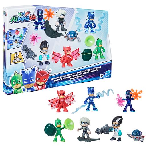 Pj Masks - Set heróis e vilões