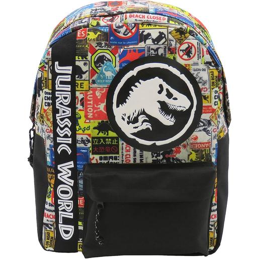 Play - Jurassic World - Mochila escolar Jurassic World adaptável a trolley, multicolorida