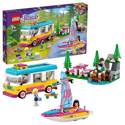 LEGO Friends - Floresta: autocaravana e barco de vela - 41681