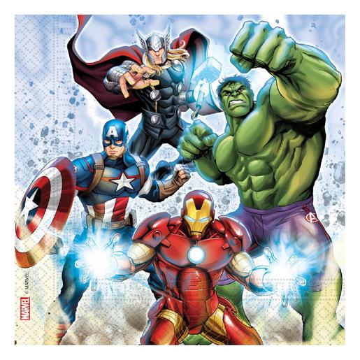 Os vingadores - Pack de 20 guardanapos