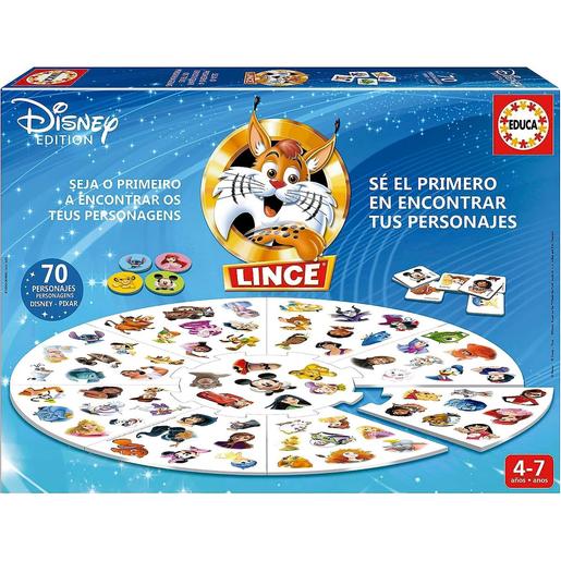 Disney - Jogo de tabuleiro Lince, edição de personagens Disney Pixar ㅤ