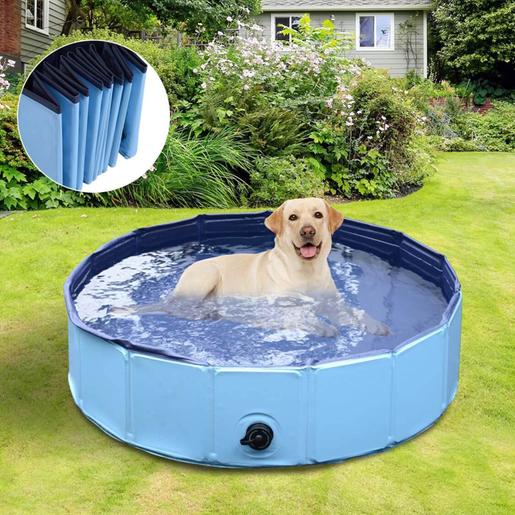 Piscina desmontável para animais de estimação 120 cm