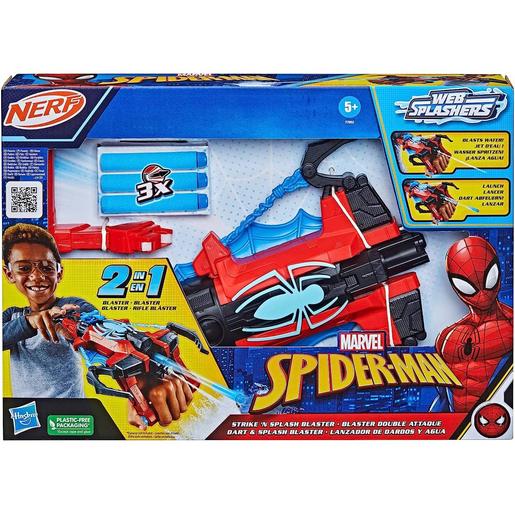 Hasbro - Spider-man - Blaster Nerf de superhéroes con función Splash