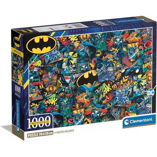 Clementoni - Batman Quebra-cabeças 1000 Peças DC ㅤ