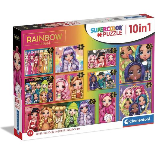 Clementoni - Puzzles progressivos multicolor de diferentes tamanhos para crianças a partir dos 4 anos ㅤ