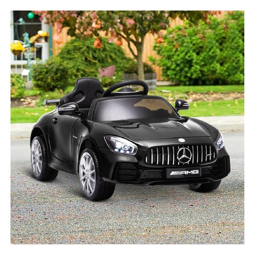 Homcom - Carro infantil elétrico - Mercedes GTR preto