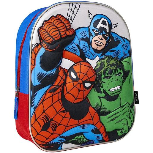 Marvel - Os Vingadores - Mochila escolar multicolor dos Vingadores