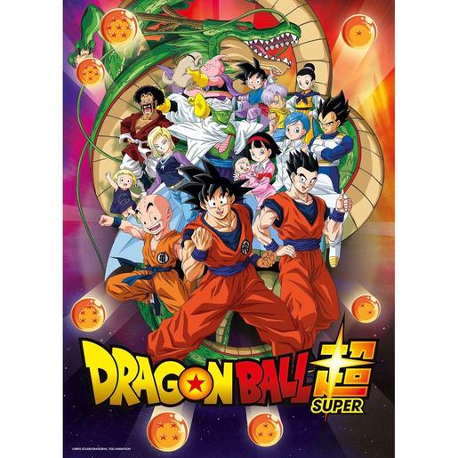 Clementoni - Dragon Ball - Puzzle design de dragão 1000 peças ㅤ