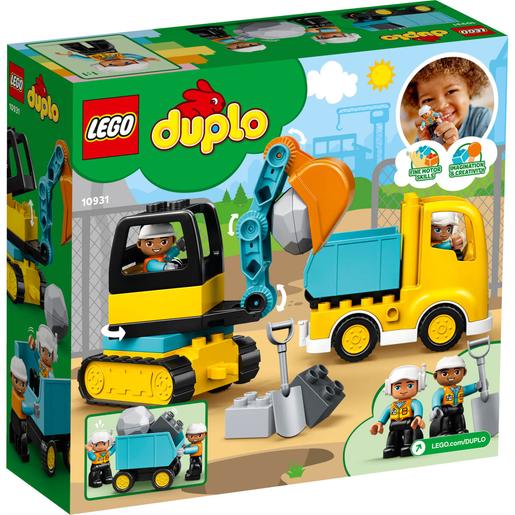 LEGO DUPLO - Camión y excavadora con orugas - 10931