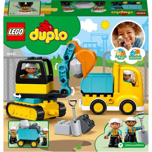 LEGO DUPLO - Camión y excavadora con orugas - 10931