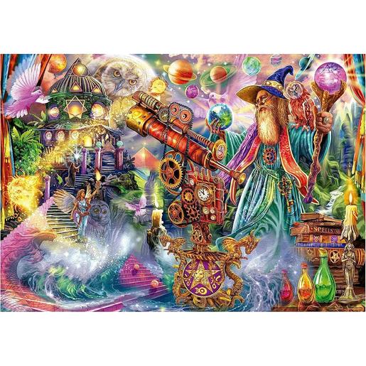 Educa Borras - Puzzle Hechizo de Mago 1500 piezas 85x60 cm con Cola Fix ㅤ