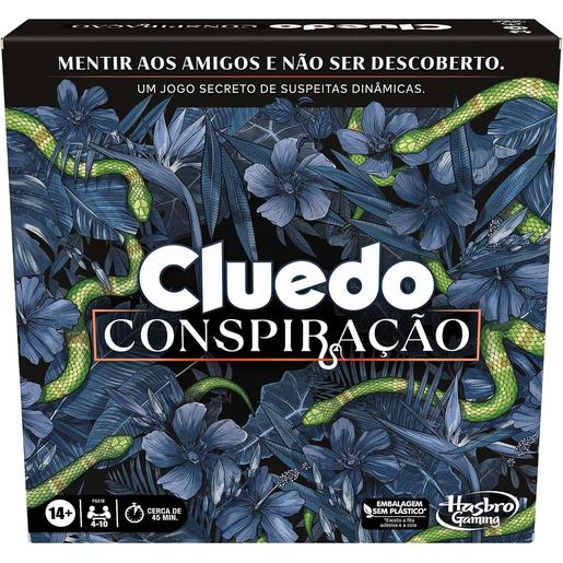 Hasbro - Cluedo conspiração jogo de tabuleiro para adultos ㅤ