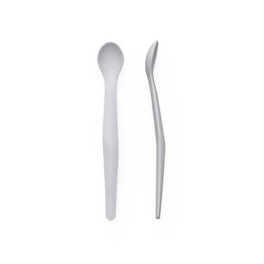 2 colheres de silicone Everyday Baby cinzento