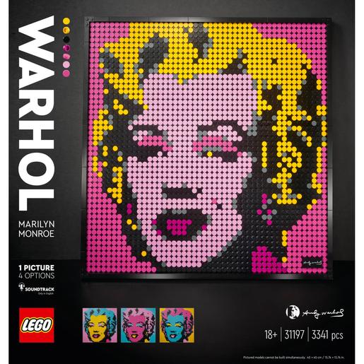 LEGO Art - Andy Warhol's Marilyn Monroe - 31197