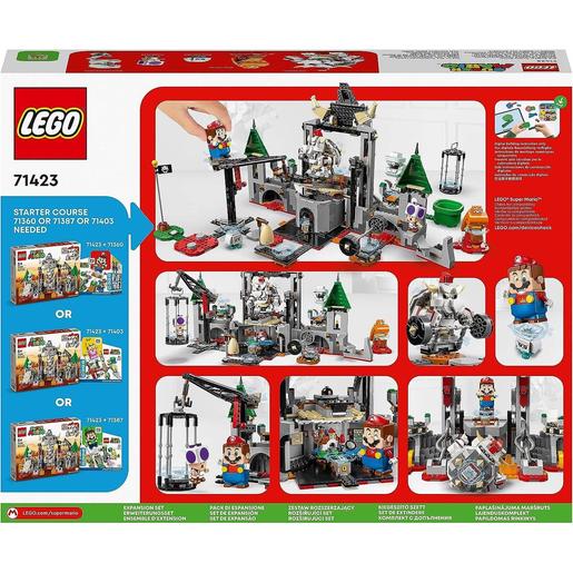 LEGO - Super Mario - Set de expansión: batalla contra Bowsitos en el castillo con 5 figuras de personajes (Varios modelos) 71423