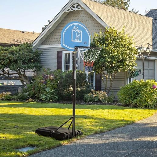 Homcom - Cesto de basquetebol de pé ajustável de 160-210 cm