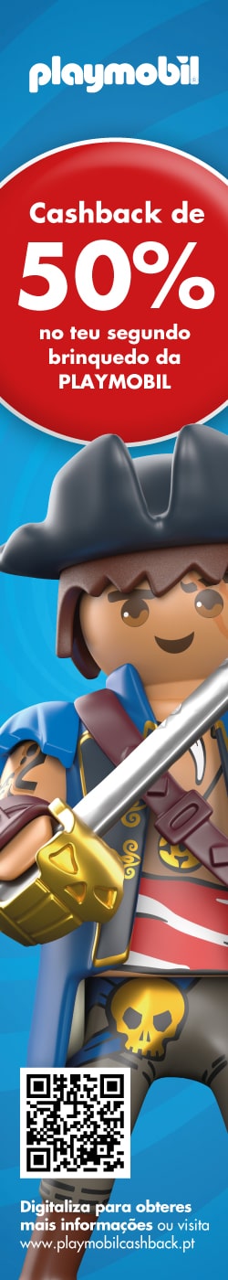 Recupere 50% da sua compra com CashBack Playmobil